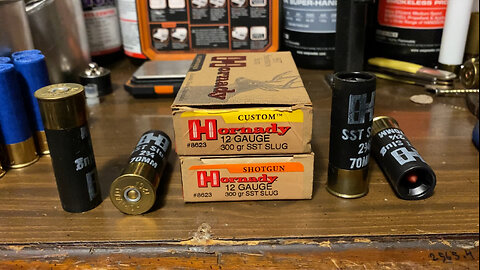 Hornady 12 Gauge SST 300 Grain Sabot Slug - Breakdown