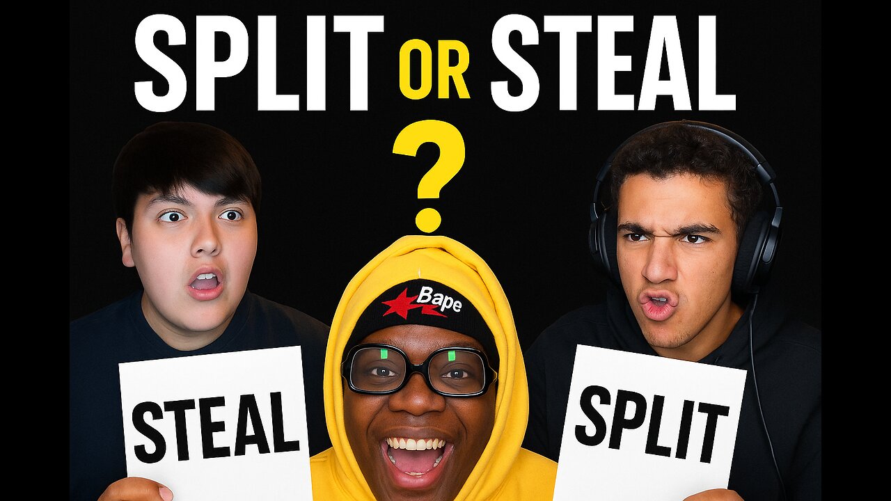 Cuffem Hosted Split or Steal... Then THIS Went Down 👀💰 Ft Cuffem