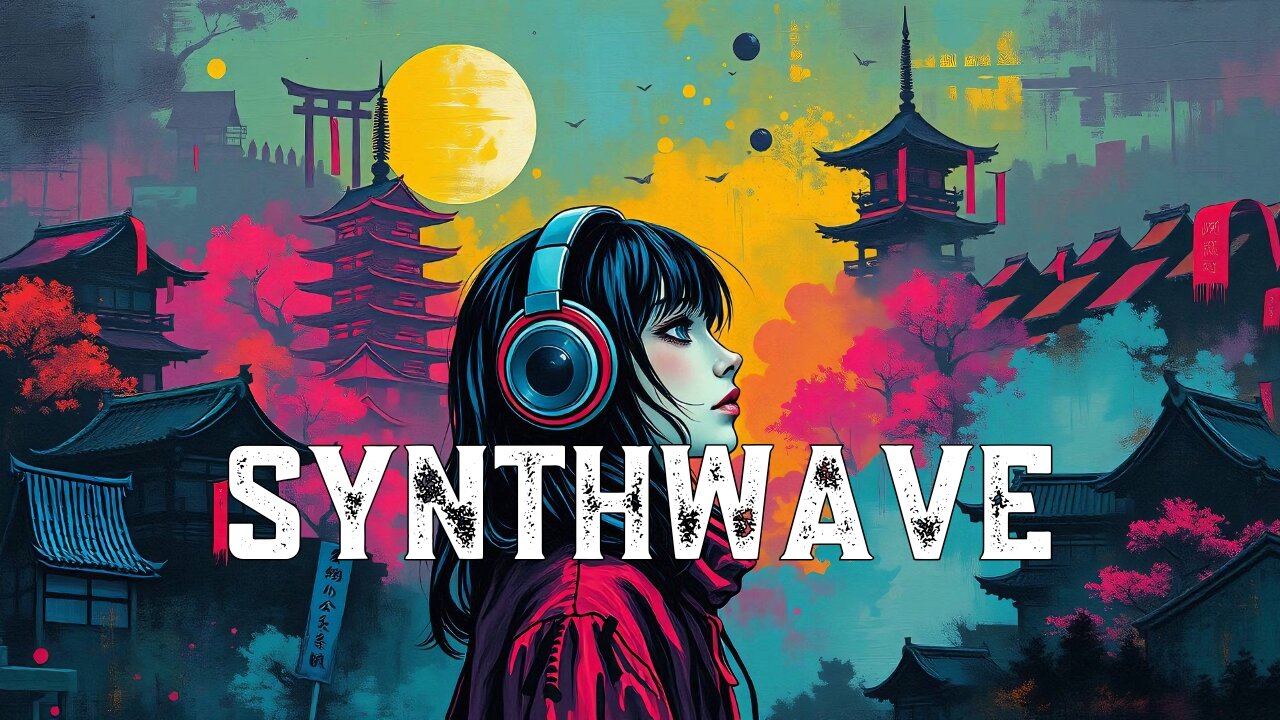 Miami Afterglow: Synthwave Music for Work, Study, Relax and Sleep