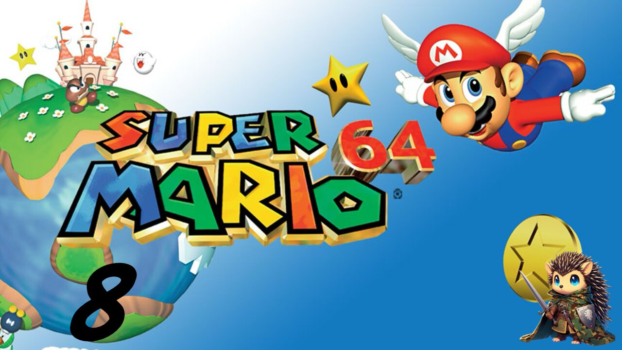 100%ing a Few Levels & 45th Star - Super Mario 64 BLIND [8]