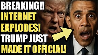 BREAKING!! Internet Explodes! Trump Just Made it OFFICIAL!