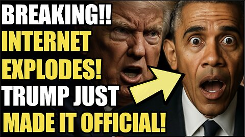 BREAKING!! Internet Explodes! Trump Just Made it OFFICIAL!