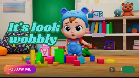 It's Look Wobbly | Fun Kids Rhymes and Cartoon Adventure"