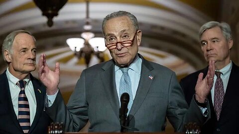 Chuck Schumer Snaps — Meltdown On Senate Floor After Trump’s EU Deal