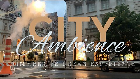 8 Hours in the City: Ambient Soundscapes for Relaxation