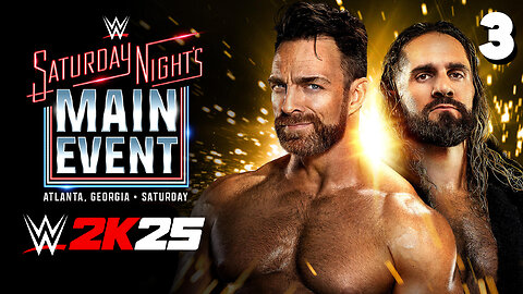 WWE 2K25 Saturday Night's Main Event July 2025 - Match 3 - Seth is OUT!