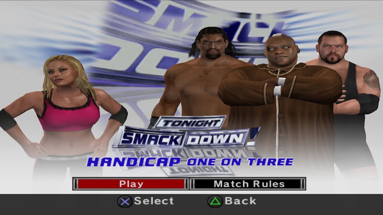 Trish Stratus vs. Viscera, The Great Khali & Big Show