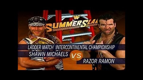 [FULL MATCH] Shawn Michaels vs. Razor Ramon - Intercontinental Title Ladder Match: SummerSlam 1995