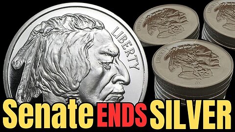 SENATE Passes Law: silver stacking days are OVER!