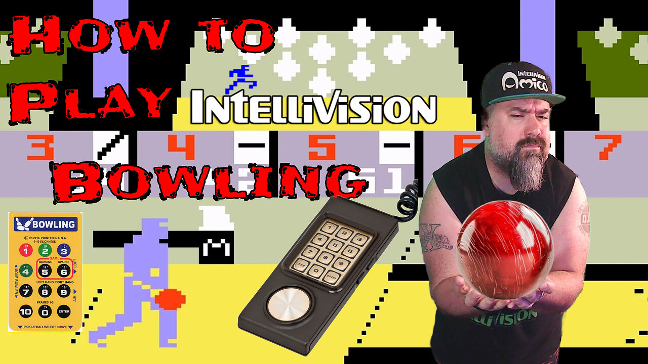 INTELLIVISION - Bowling - How To Play