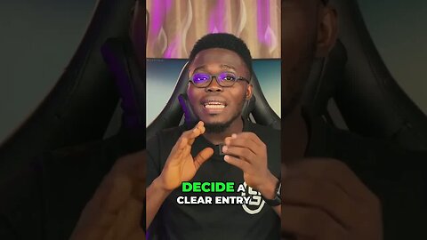 Don't trade without a strategy