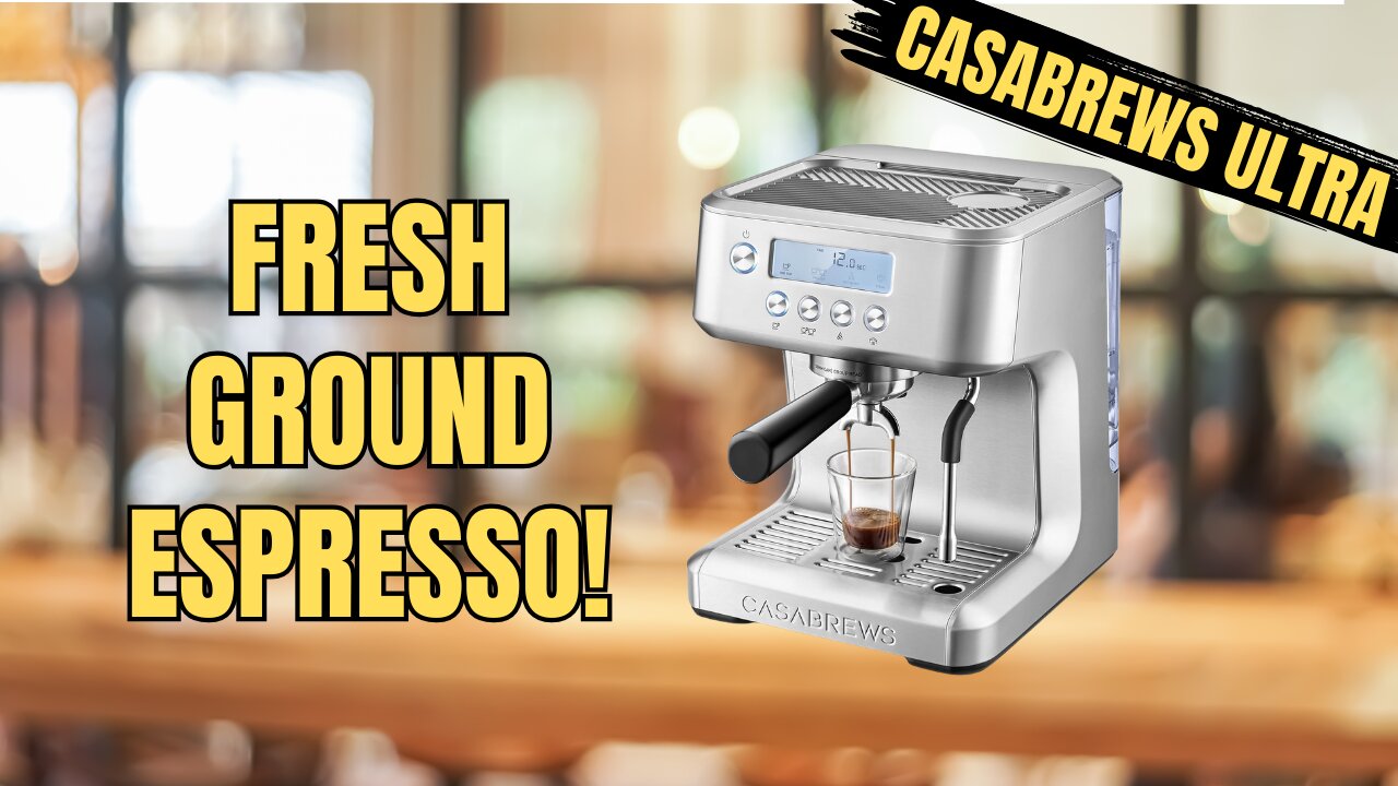 Want Perfect Espresso at Home? Try the Casabrews Ultra Machine