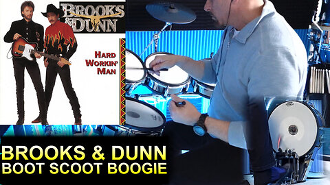 Brooks & Dunn - Boot Scoot Boogie (Drum Cover)