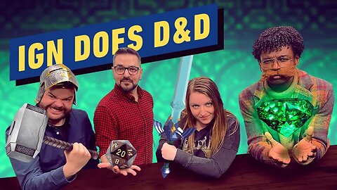IGN Does D&D - Special One-Shot Ft. Zelda, Marvel & Sonic
