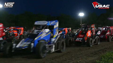 USAC NOS Energy Drink National Midgets At Jefferson County Speedway: Day 1 (7/11/2025)