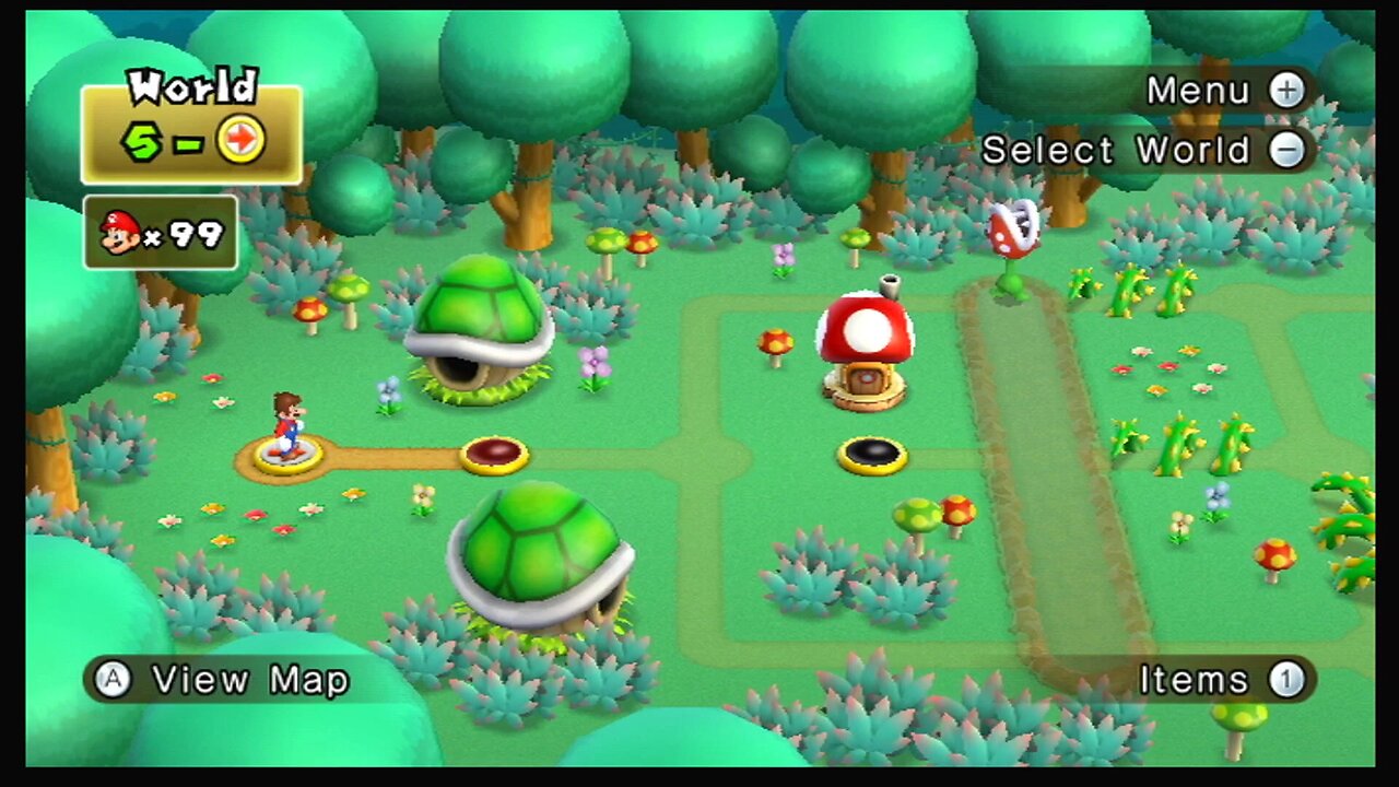 New Super Mario Bros. Wii (World 5)