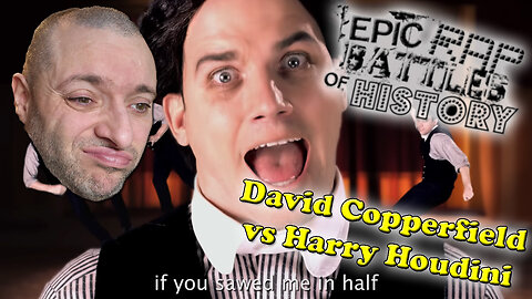 Epic Rap Battles Of History | David Copperfield vs Harry Houdini | First Time Reaction Watching