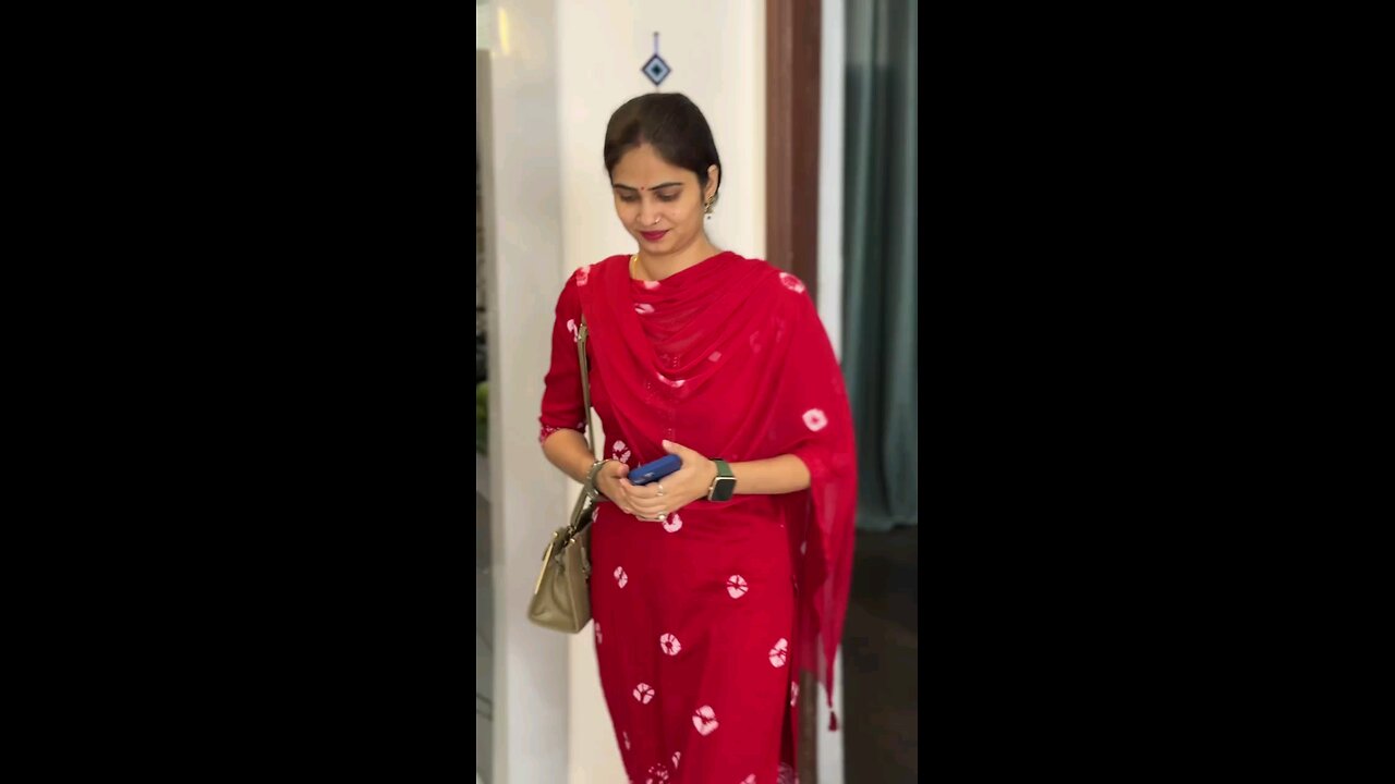 आज बहु का पहला दिन था