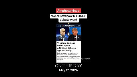 Flashback: Biden rejects additional debates against Trump