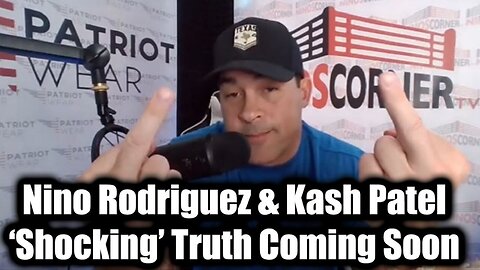 David Rodriguez & Kash Patel Update: "Shocking" Truth Coming Soon 6.8.2025. Bannons War Room