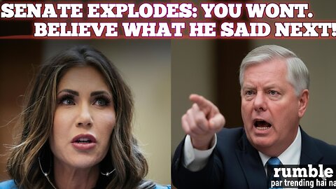 🔴 3️⃣ US Senate LIVE | 'Give Me A Break:' Lindsey Graham Erupts At Kristi Noem In Fiery Hearing