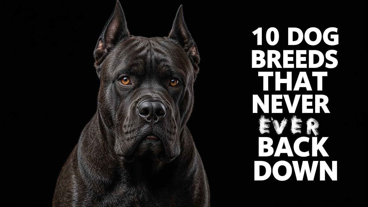10 Dog Breeds that Never Ever Back Down