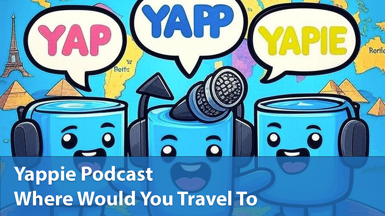 Where Would You Travel To | Yappie Podcast | EP052 | Weekly Tech, Movie, Game Podcast
