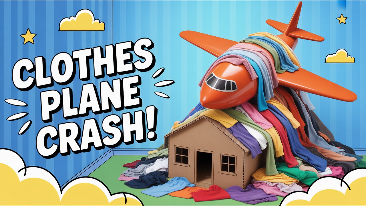 A Giant Plane CRASHED Into Our House!