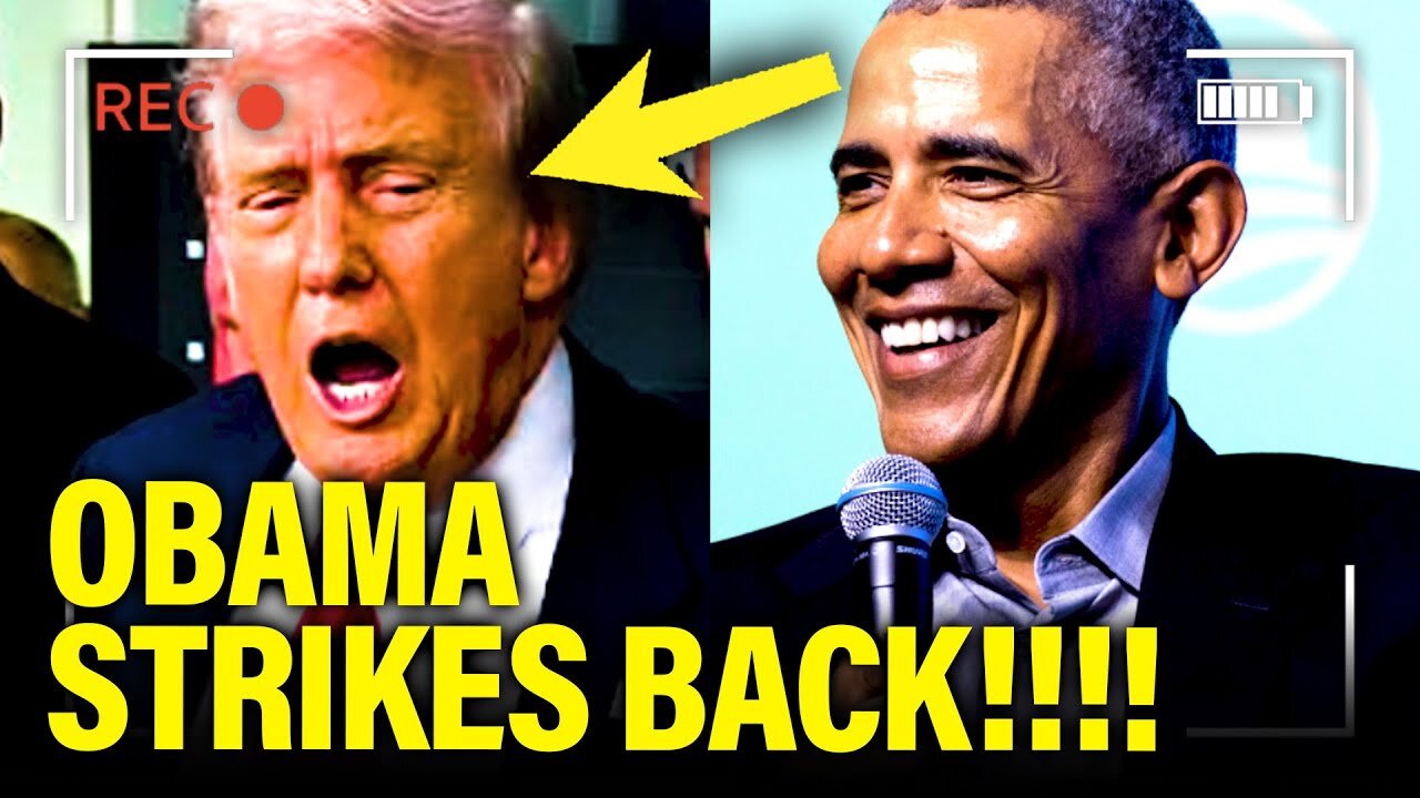 Obama BREAKS HIS SILENCE to BLAST Trump SCAM