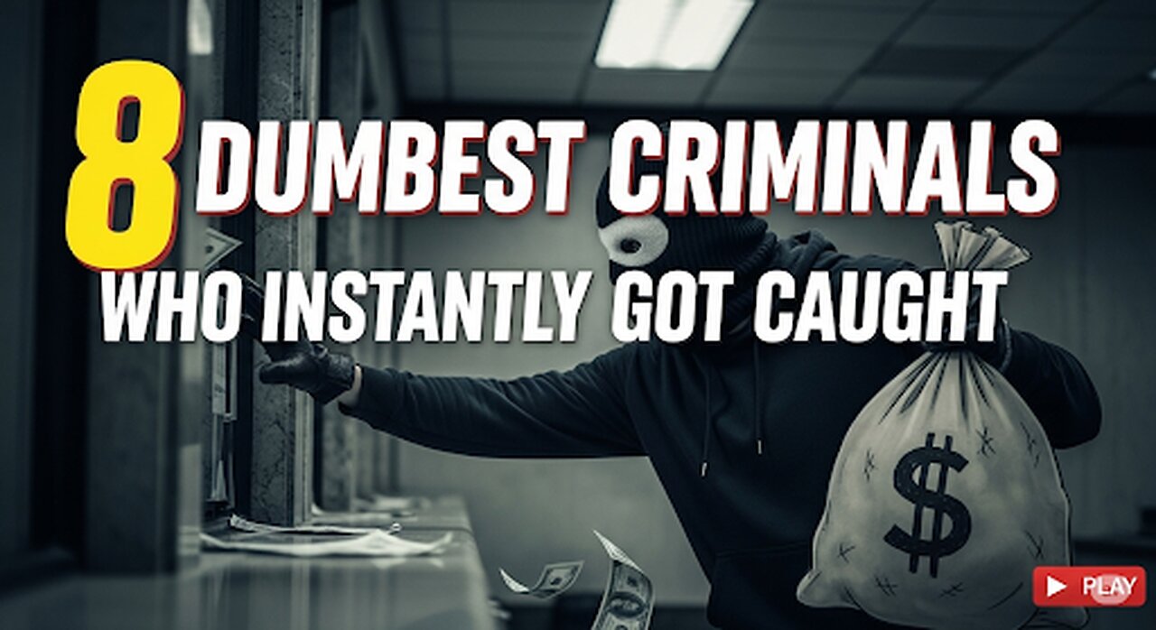 8 Dumbest Criminals Who Instantly Got Caught