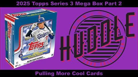 Pulling Rookie Cards & Cool Inserts Out Of A 2025 Topps Series 2 Mega Box