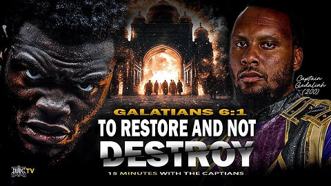 #IUIC #PITTSBURGH | Galatians 6 Vs 1 To Restore & Not Destroy