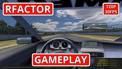 rFactor: Gameplay - (PC HD) [720p30FPS]