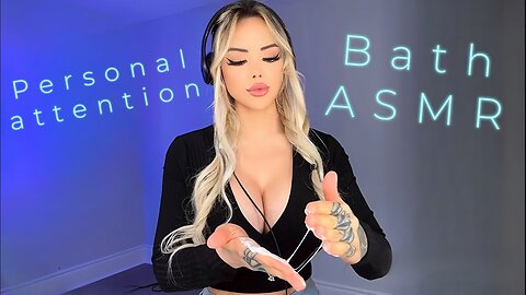 HOT GIRL ASMR 🍒 Asia Doll Gives You A Relaxing Bath, Soft Spoken