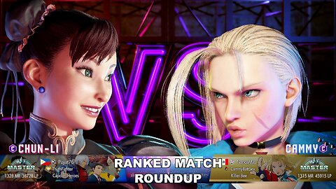 Kuya Kalbo SF6 Ranked Match Roundup. Chun Li Master Rank [Hori Fight Stick]