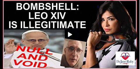SHOCKING| "POPE LEO XIV ELECTED ILLEGALLY"- Dr. Jane Ruby