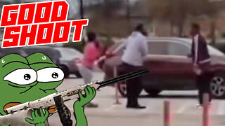 Guy Makes Mistake of Threatening an Armed Man