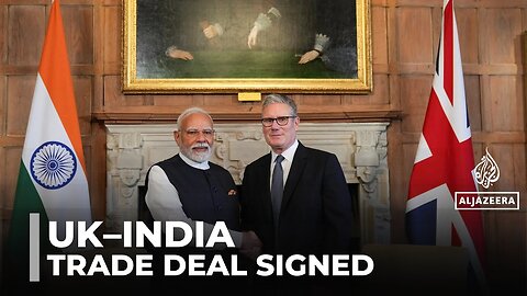 UK and India sign free trade agreement during Modi visit