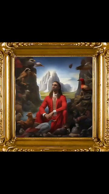 GLAM SZN-GLAMOURBOI..the oil painting with the moving eyes