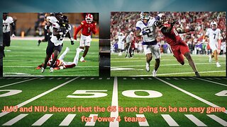Friday had 2 Power 4 teams having to play every minute to beat good G5 schools