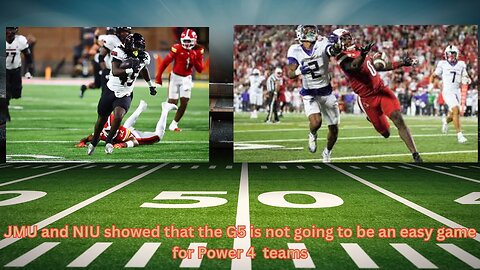 Friday had 2 Power 4 teams having to play every minute to beat good G5 schools