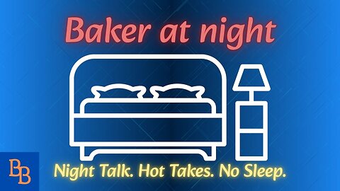 Baker at night