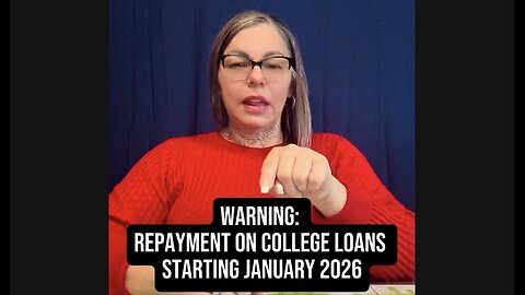 🚨 Student Loans Repay Starts January 2026 & Bankruptcy Won’t Help Either Unless You Are Honest. 😱