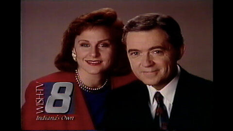 January 15, 1993 - WISH-TV Mike Ahern & Debby Knox Gallup Poll News Promo