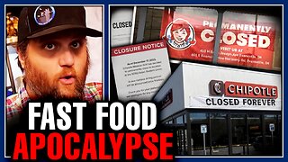 Fast Food Collapse Here! Wendys, Starbucks, Del Taco & More Collapsing Due To High Prices!