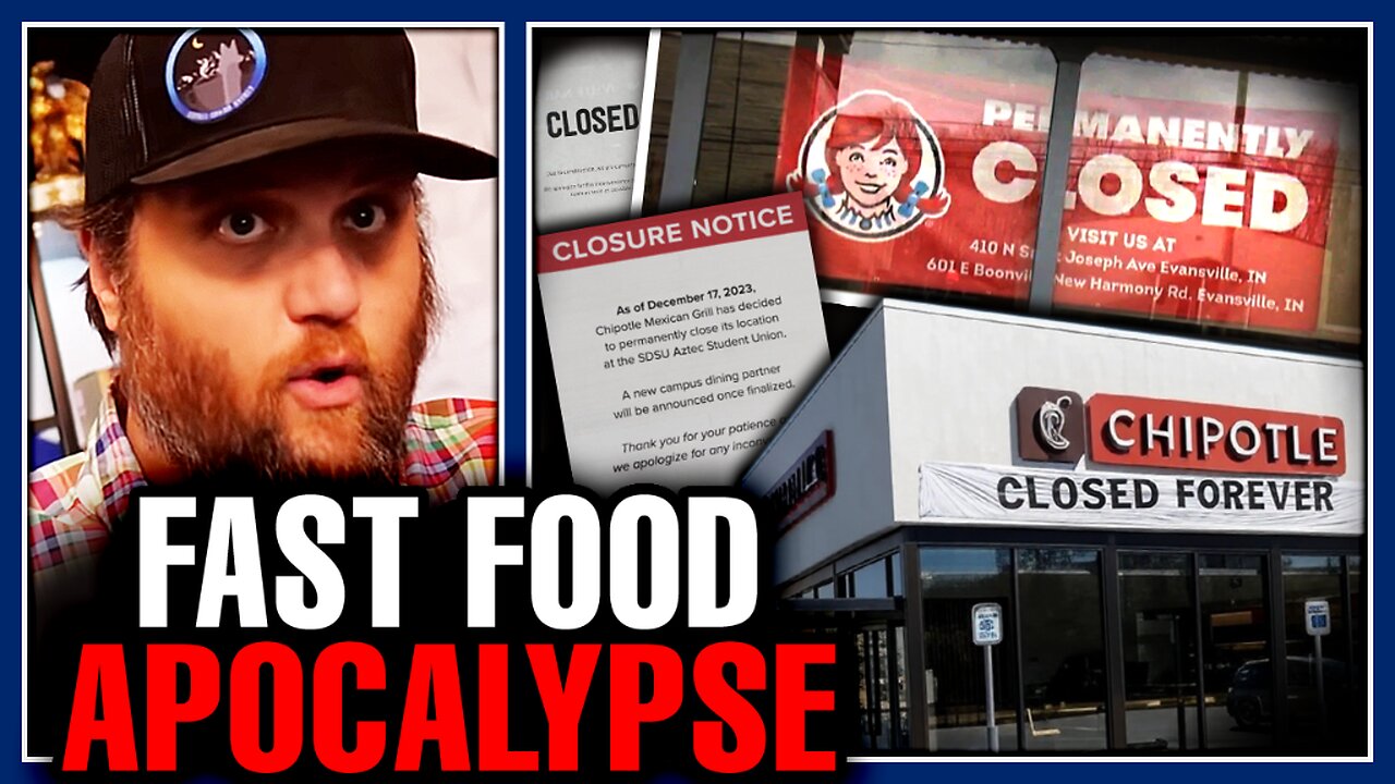 Fast Food Collapse Here! Wendys, Starbucks, Del Taco & More Collapsing Due To High Prices!