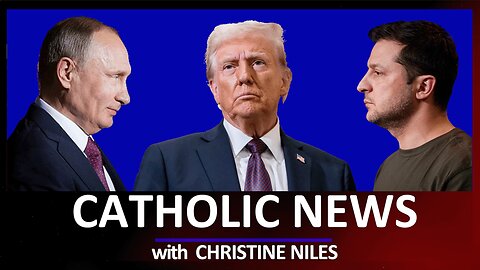 Russia-Ukraine Peace? Israel Bombs Catholic Center; Roblox Predators & more | CATHOLIC NEWS ROUNDUP