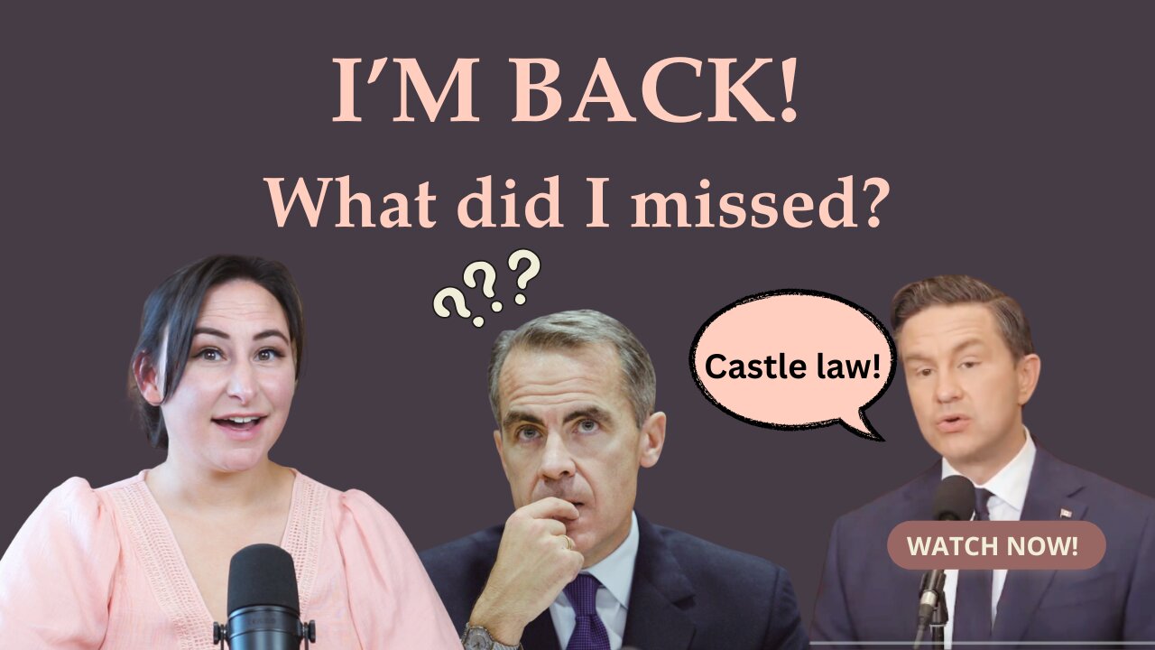 I'M BACK!! What did I miss?