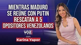 Mientras Maduro se reúne con Putin, rescatan a 5 opositores venezolanos