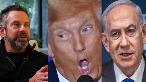 Anti-MAGA Sam Harris CONDONES Trump & Israel's Iran War
